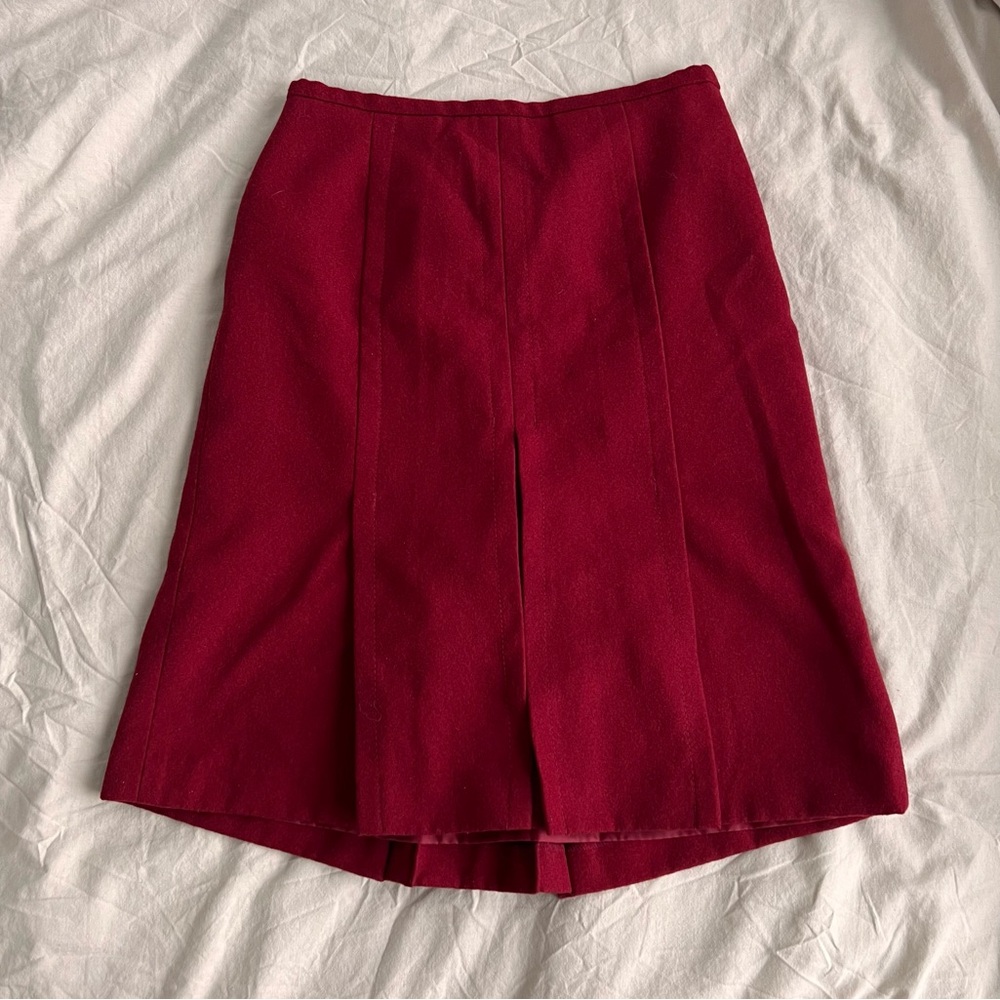 Ann Taylor Wool A-Line Skirt